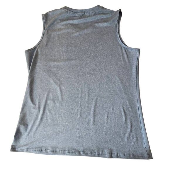 NWT CoolRun Womens Heather Sleeveless Crew Neck Athletic Tank Top Blue XXL - Picture 3 of 9